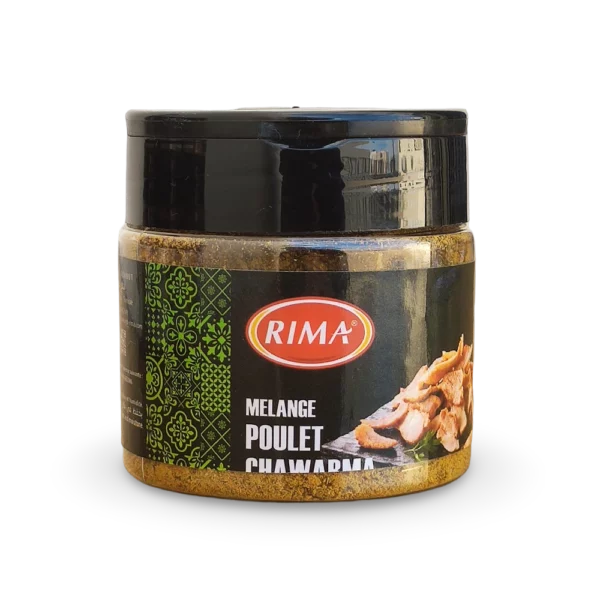 pot de mélange d'épices chawarma Tunisie